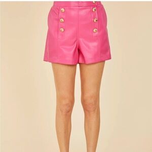 Dolce Cabo Faux Leather Women's Shorts